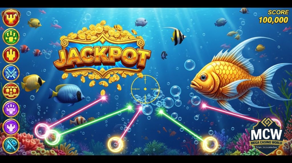 Bắn Cá Jackpot: Săn Hũ Khủng & Đồ Họa Đại Dương 4K